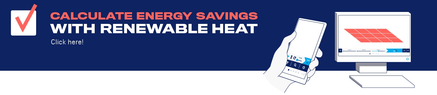 Click to calculate energy savings with renewable heat